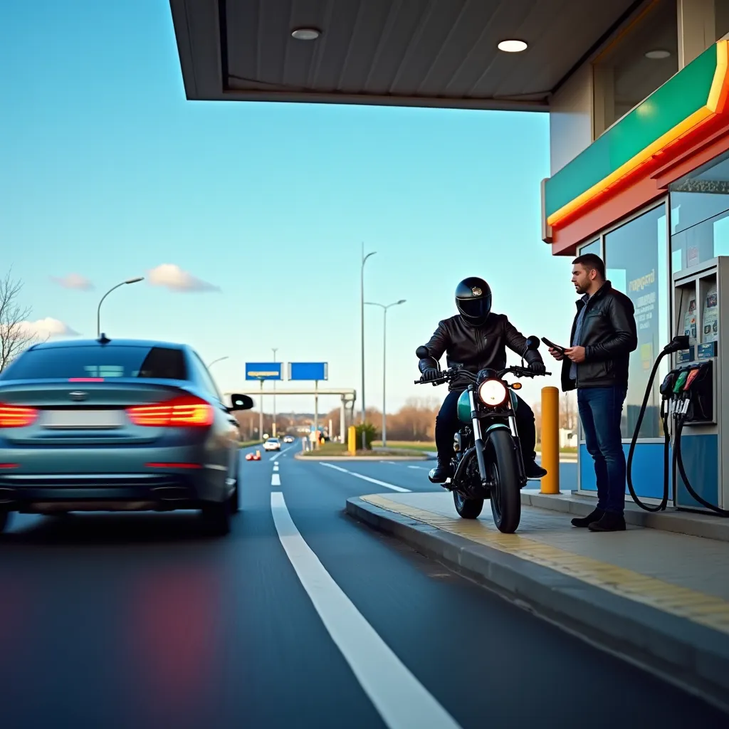 Fleet of fuel tanker trucks